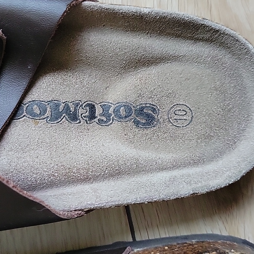 SOFTMOC Dark Brown Sandals size 10 - Picture 3 of 4